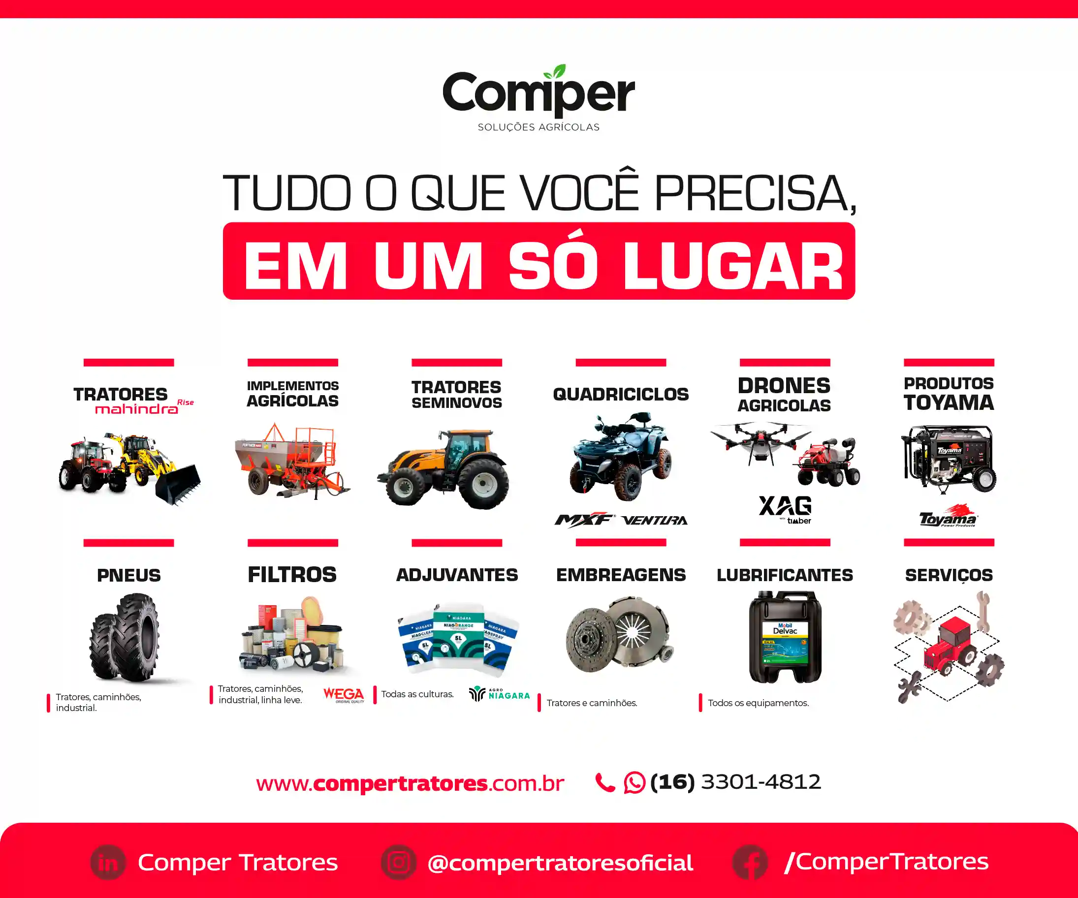 Publicidade Comper Soluções Agrícolas